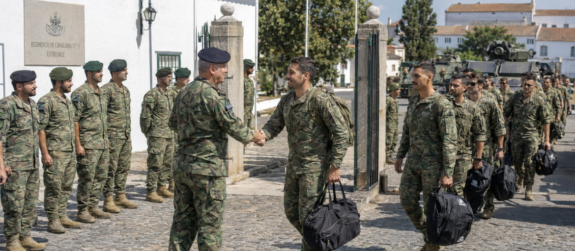 Pelotão de Reconhecimento regressa a Estremoz após missão da NATO